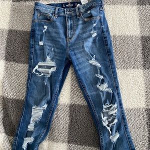 Hollister High rise super skinny jeans